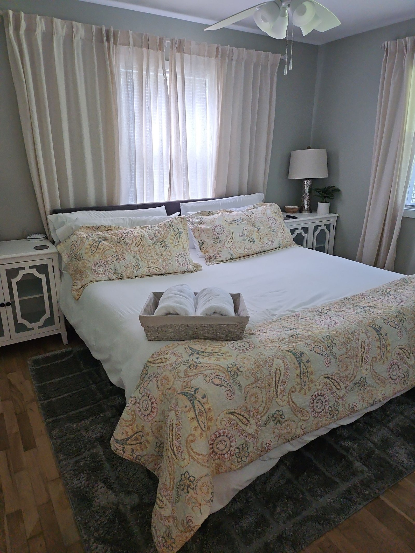 Clean bedroom